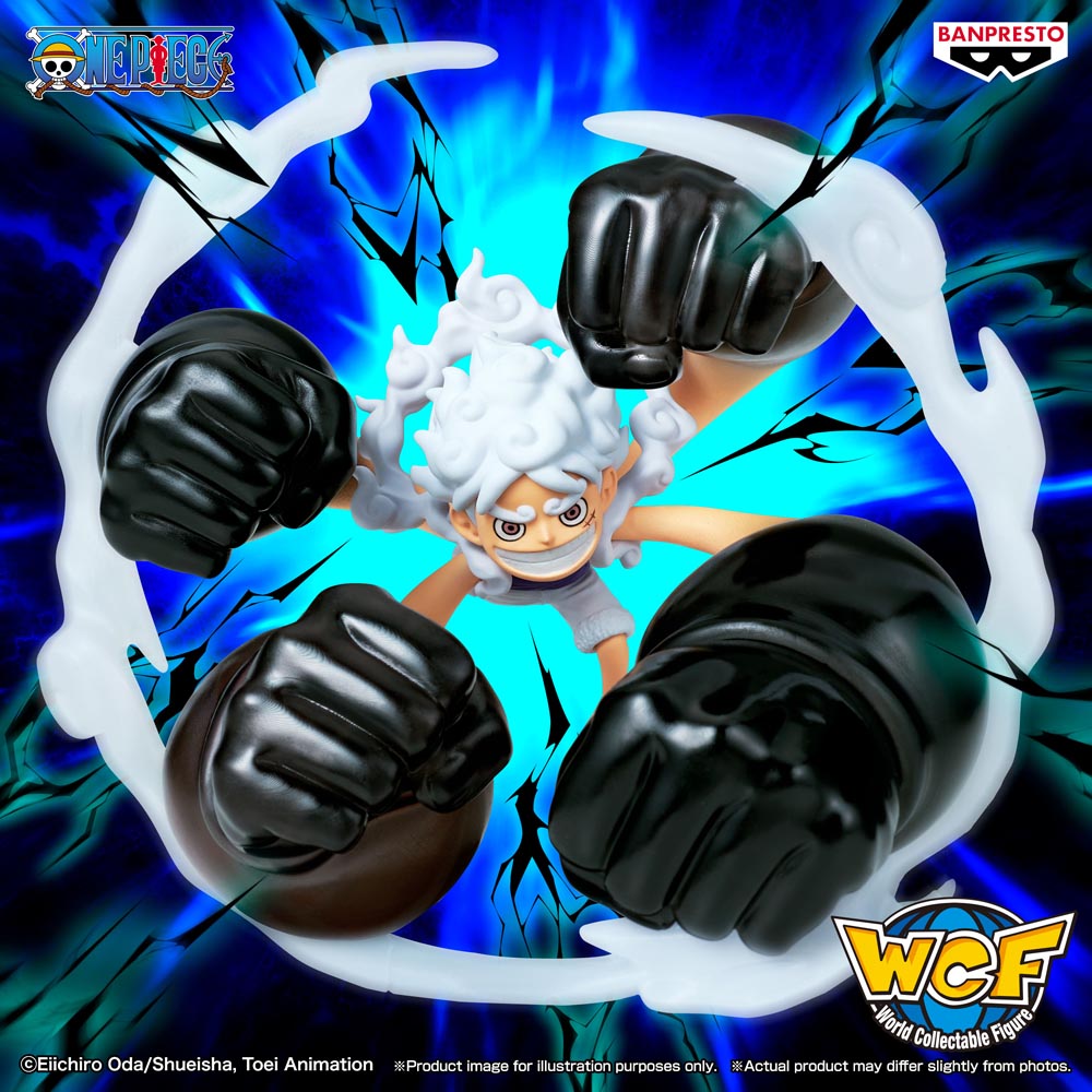 Anime One Piece - World Collectable Figure Special Monkey D. Luffy Gear 5 Figure (12cm)