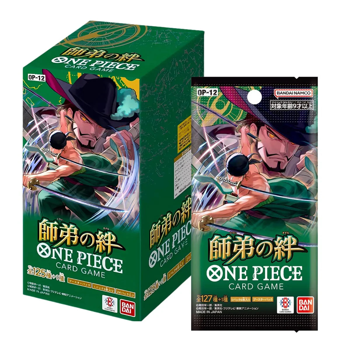 One Piece Card Game Bonds Between Master and Disciple OP-12 (1 pack) (Japanese)