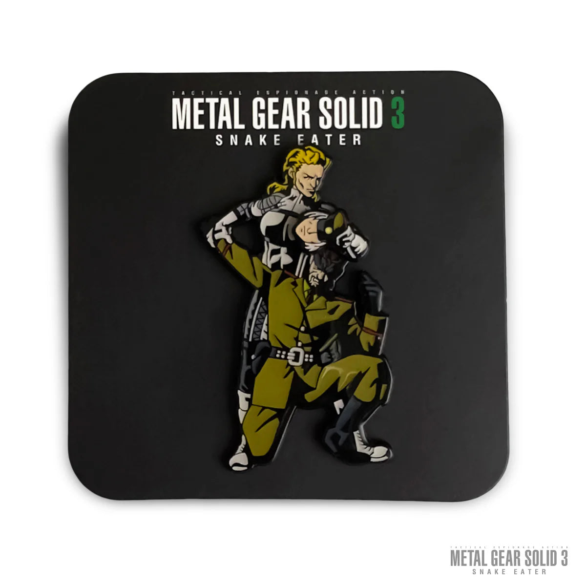 Official Metal Gear Solid 3 - Snake Unmasked Mechanical Pin