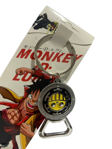 Anime One Piece Bottle Opener Keychain