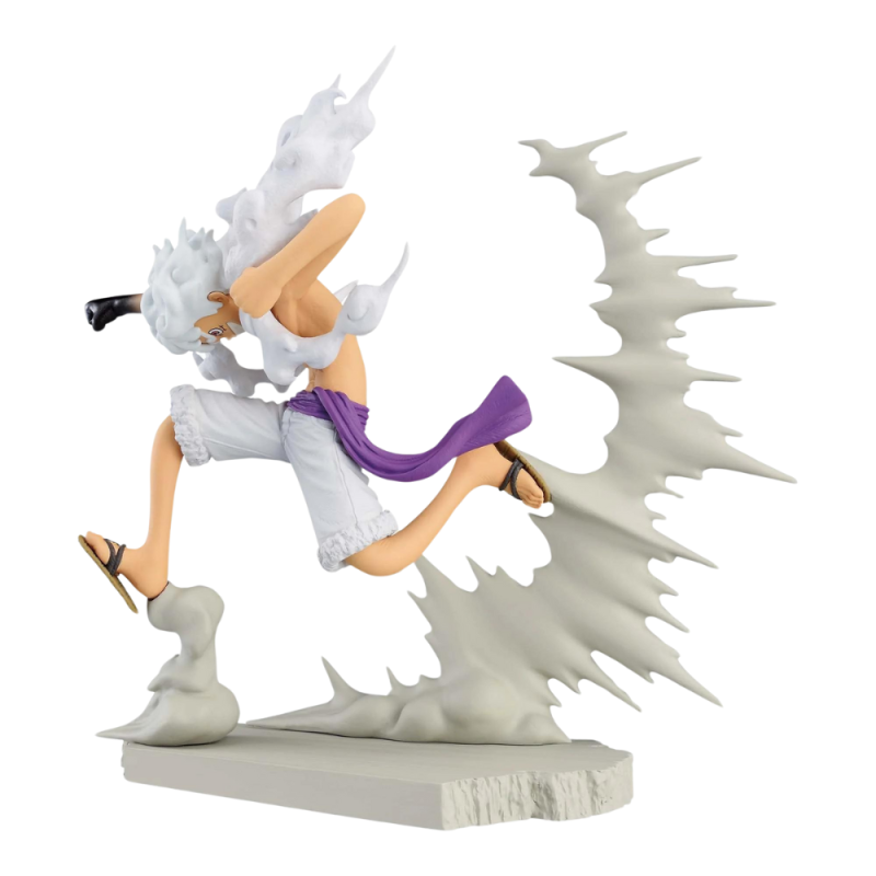 Banpresto Anime One Piece Spectacular Battle Scenery - Monkey D. Luffy Gear 5 Figure (10cm)