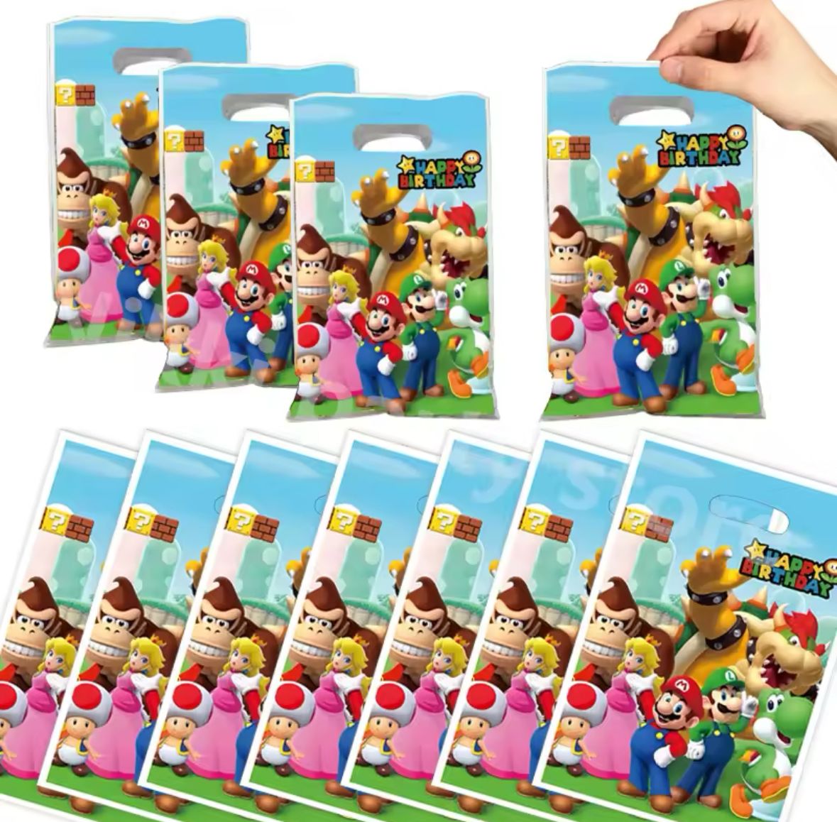 Super Mario Party / Happy Birthday Bag