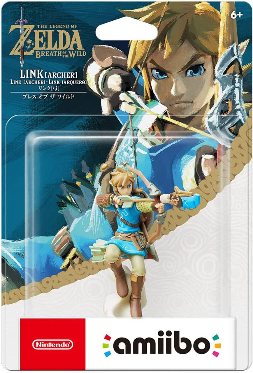 Amiibo The Legend of Zelda Breath of the Wild Link Archer
