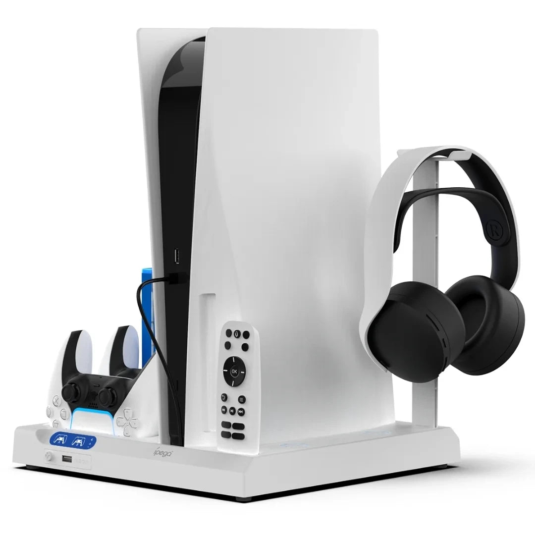 Ipega PlayStation 5 Stand With Cooling Fans And Controller Charger