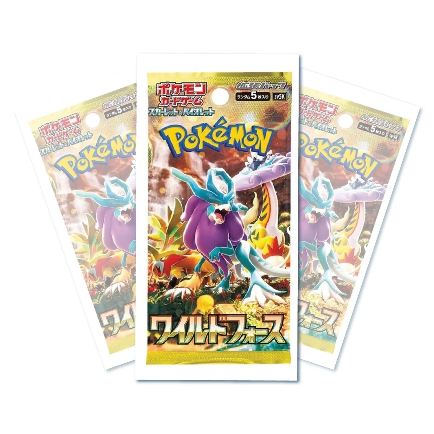Pokemon: Wild Force Booster Japanese (1pack)