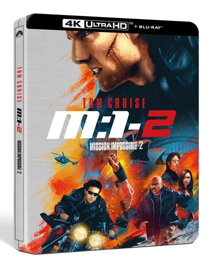 Tom Cruise Mission: Impossible 2. Steelbook (Blu-ray + Ultra HD 4K)