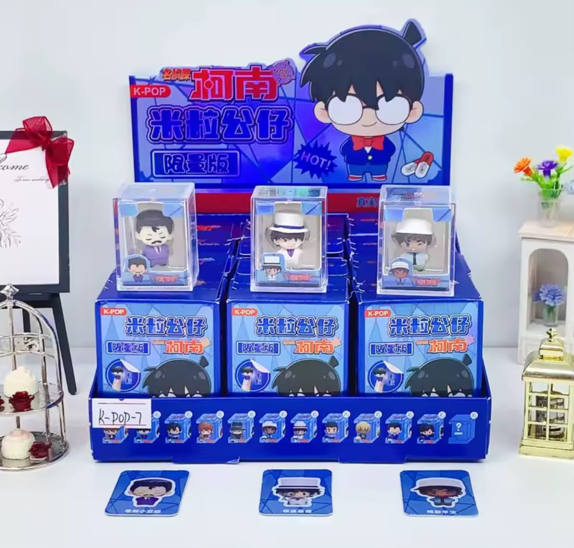 Anime Detective Conan Mini Toys Blind box