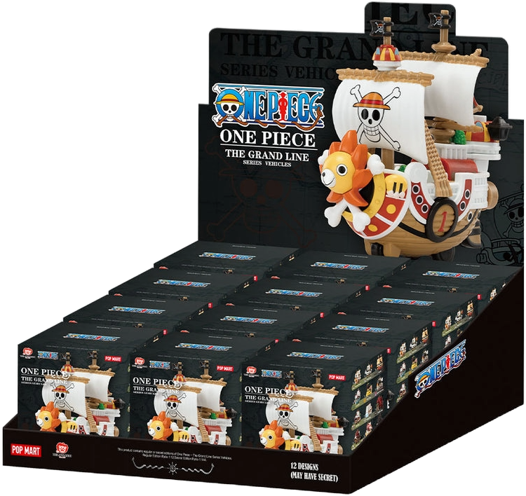 Official Pop Mart One Piece - The Grand Line Series Vehicles Blind Box (1pcs)