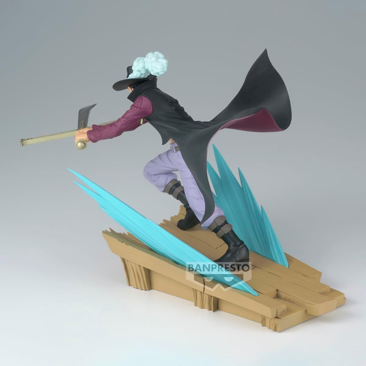 Banpresto Anime One Piece Money Dracule Mihawk Senkozekkei Figure (12cm)