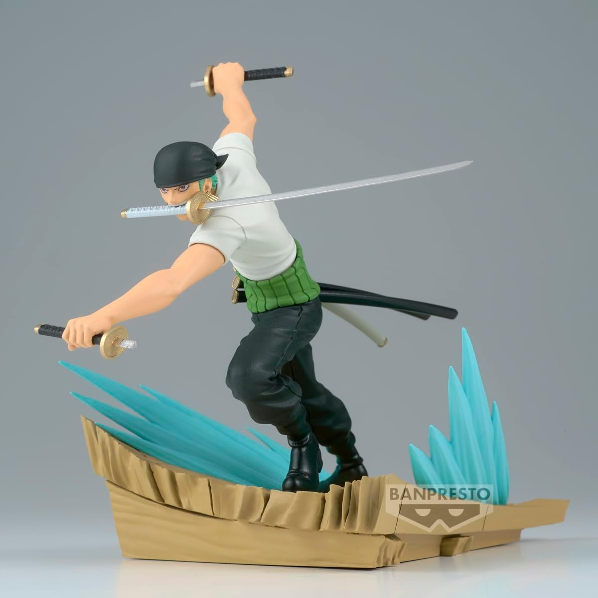Banpresto Anime One Piece Money Roronoa Zoro Senkozekkei Figure (11cm)