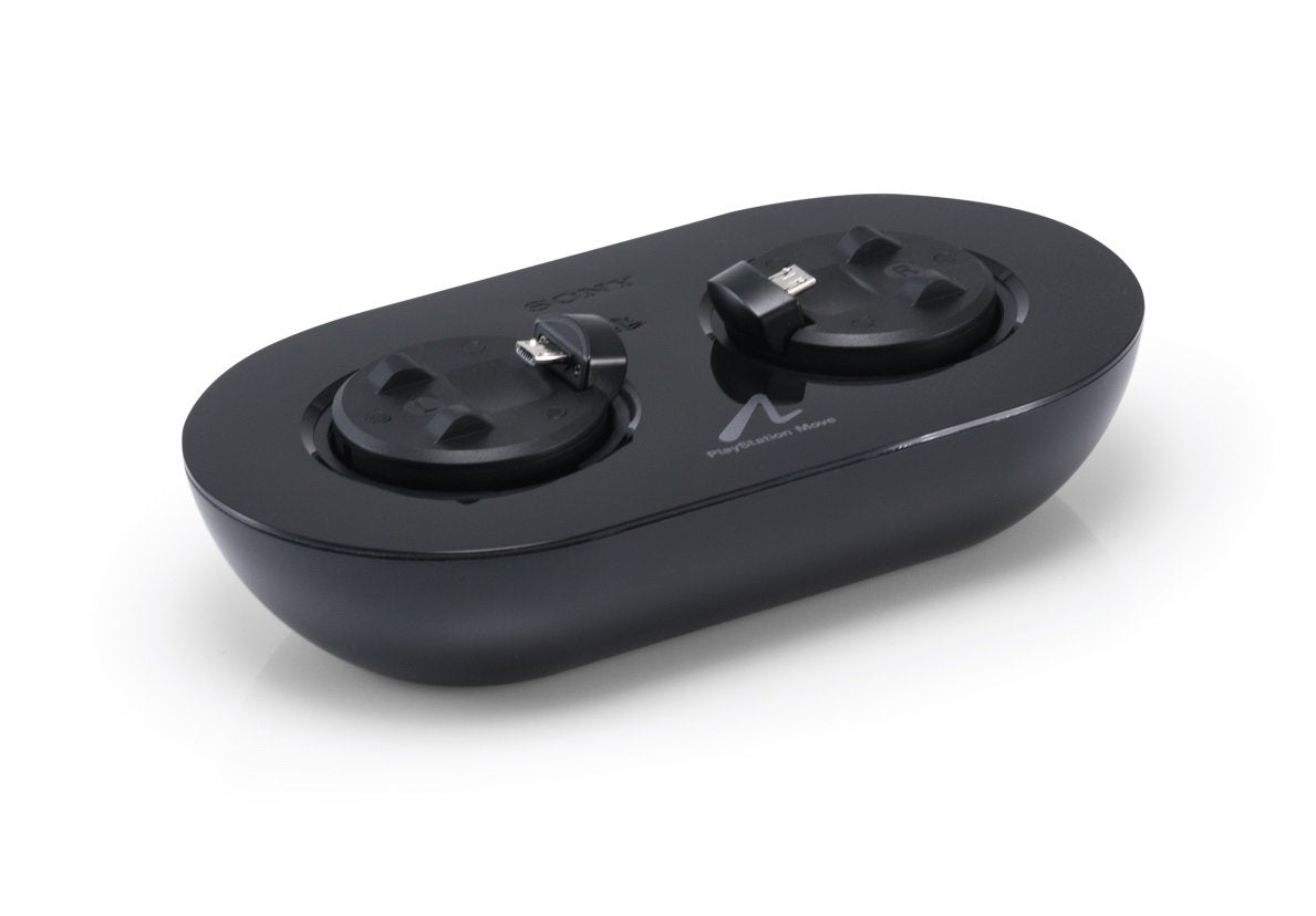 Official Sony Move Charging Station with DualShock 4 Adapters