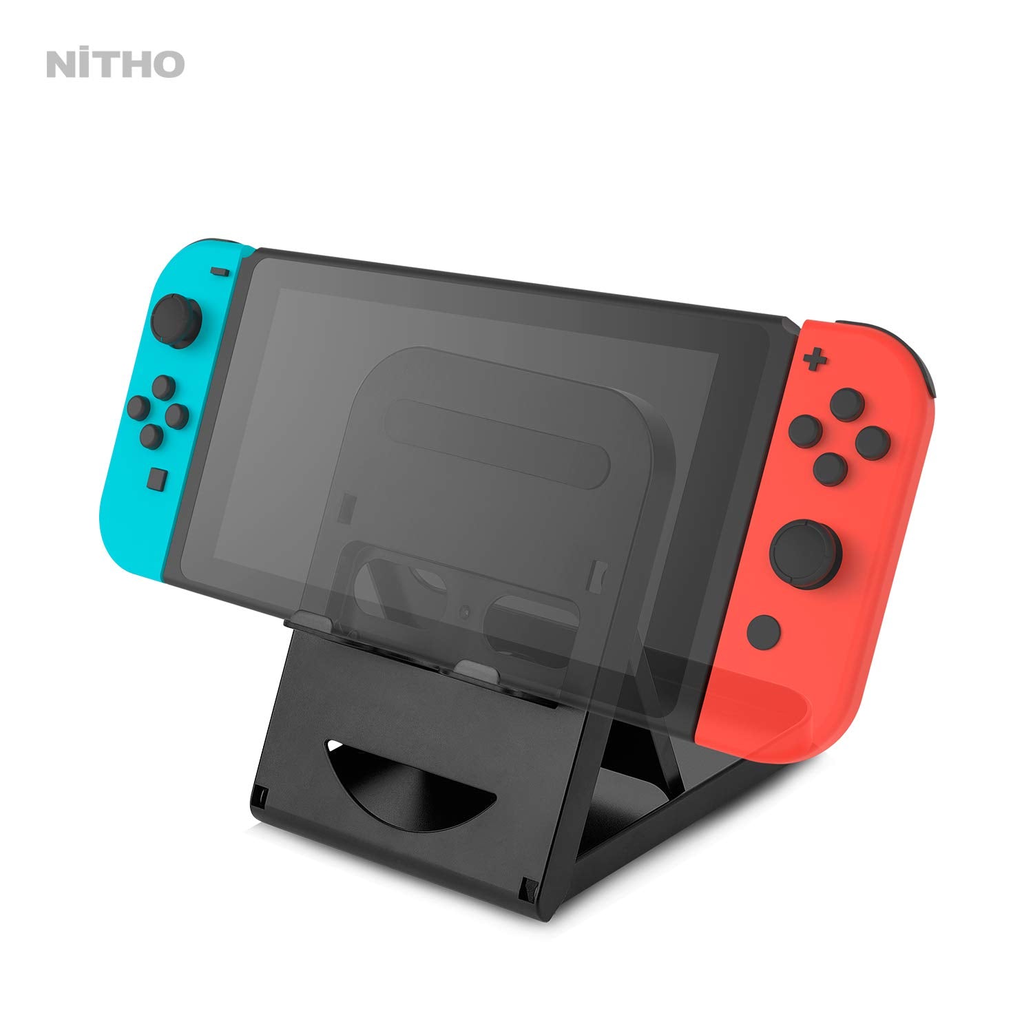 Playstand Compatibe with Nintendo Switch/Lite Console, Portable Compact Mount with 3 Height Settings