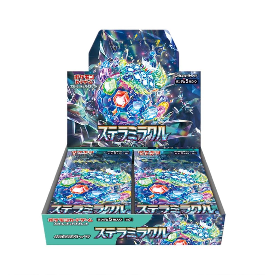 Anime Pokemon Scarlet & Violet TCG Booster Packs Trading Cards (1pack) Japanese