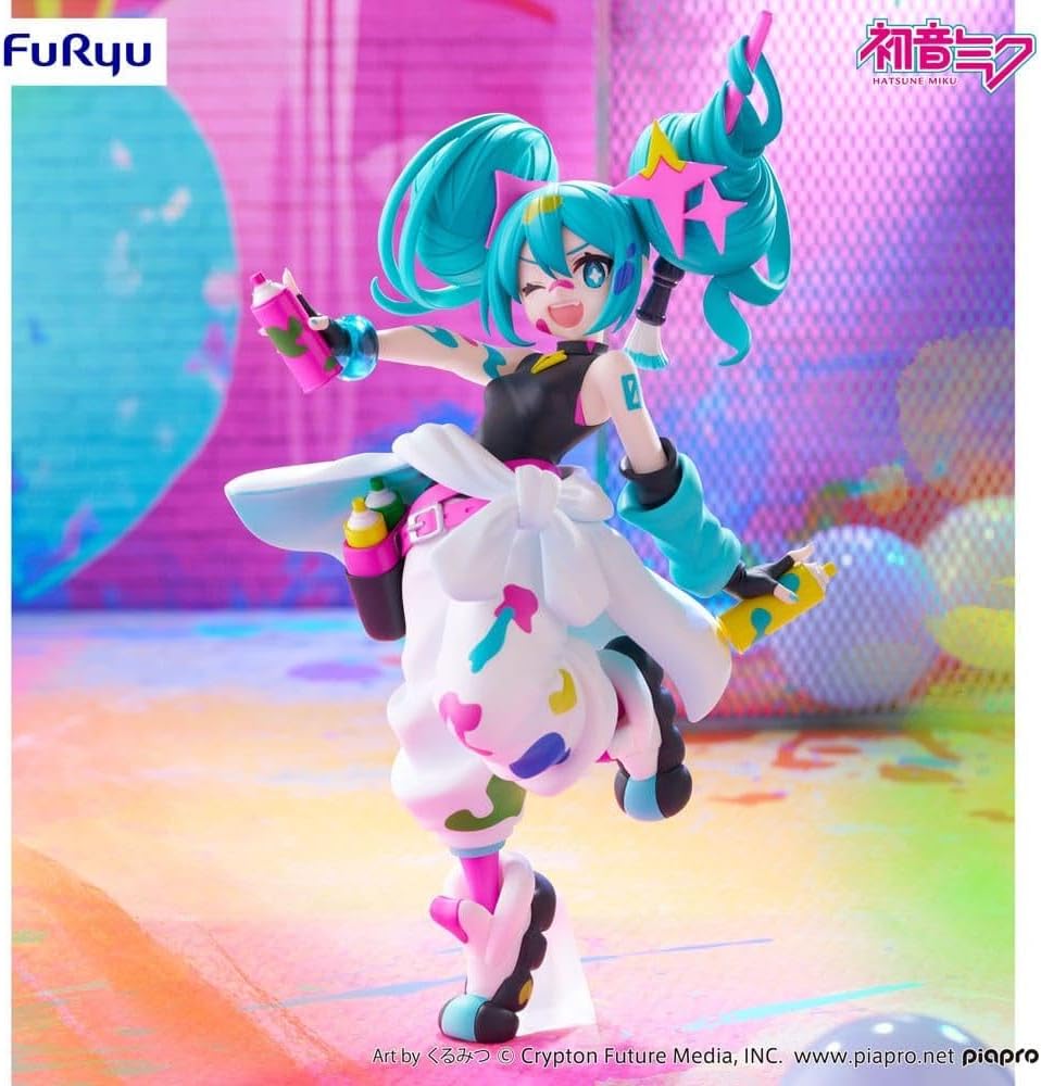 Anime Hatsune Miku Paint Girl Version Figure (23cm)