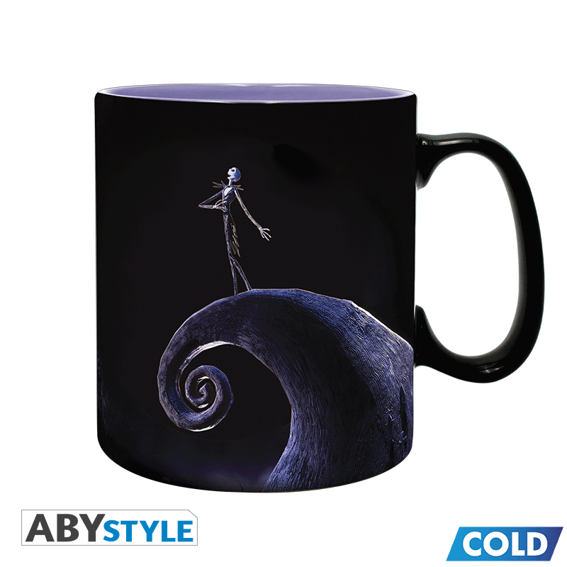 Official Disney Nightmare Before Christmas Heat Magic Mug (460ml)