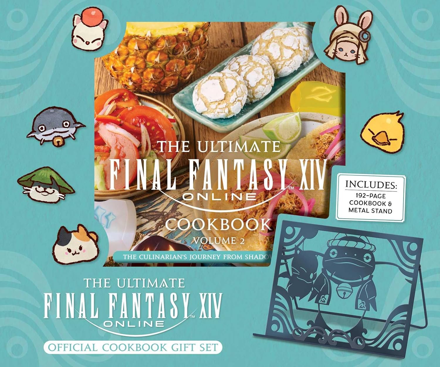 The Ultimate Final Fantasy XIV Cookbook, Volume 2 Gift Set (192 pages)