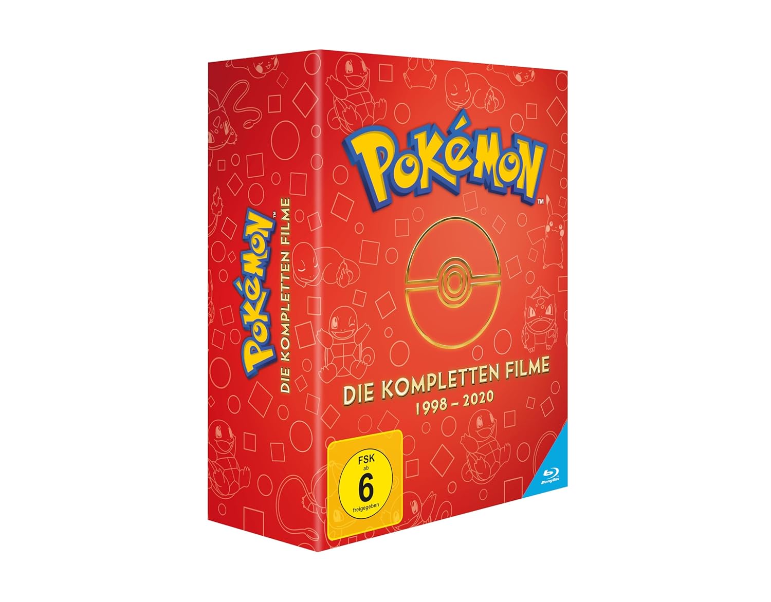 Anime Pokémon - The Complete Movies - All 23 Movies in One Box (Blu-ray)
