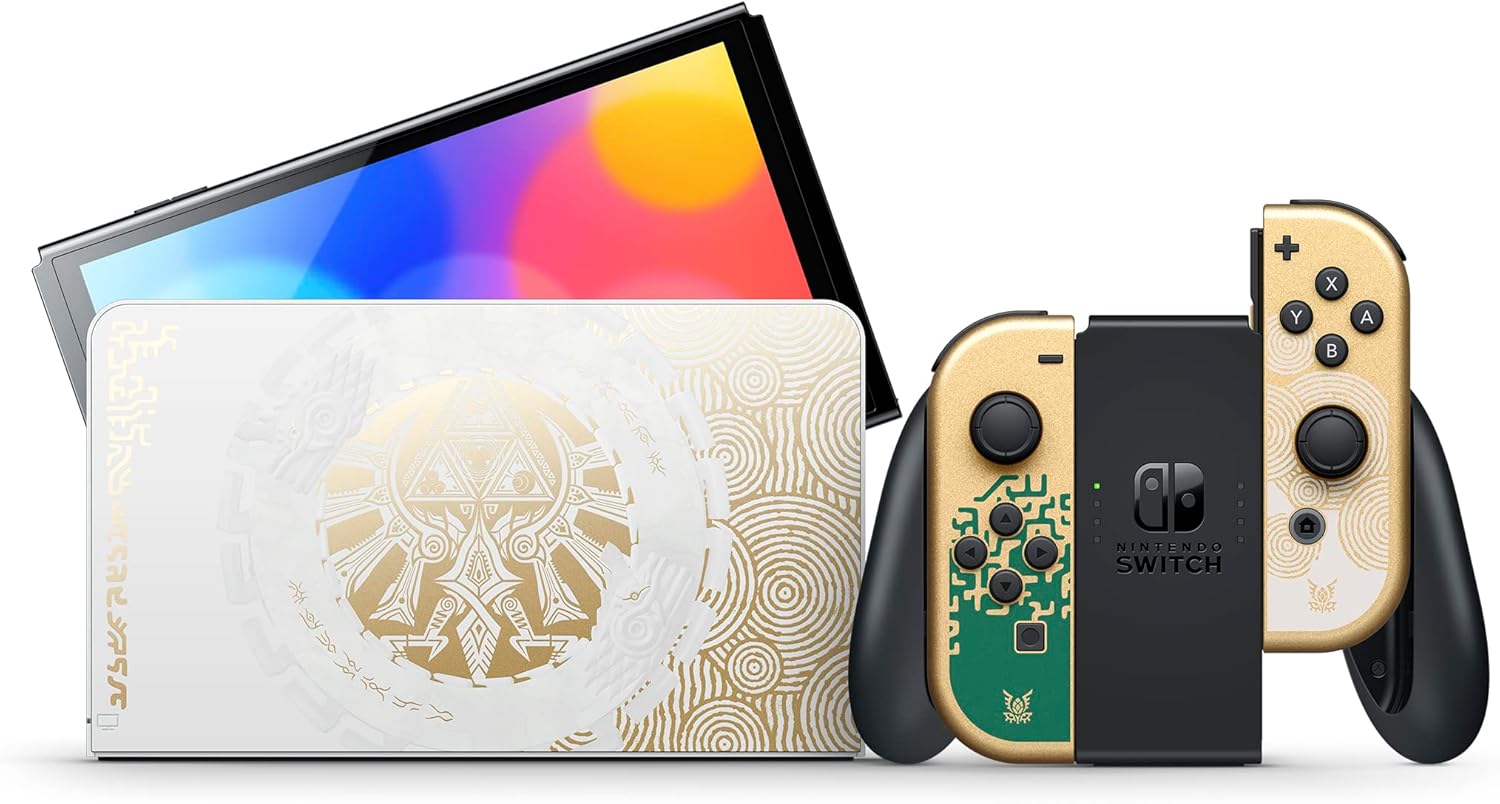 Nintendo Switch Console Oled Model The Legend of Zelda: Tears of The Kingdom Edition - R3 (Japan Version)