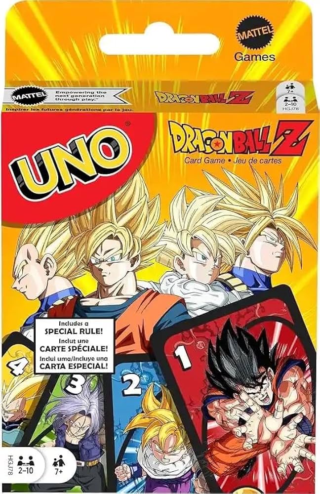 Anime Dragon Ball Z UNO Card Game