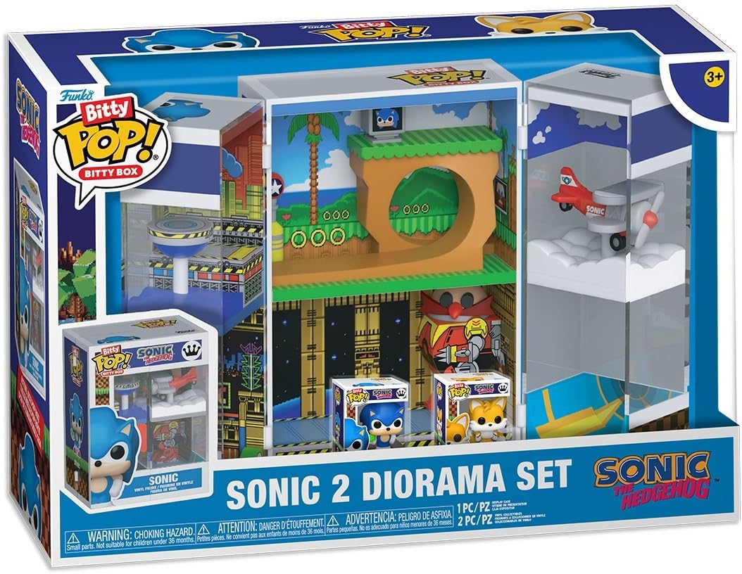Funko Pop Bitty Boxes: Sonic The Hedhehog and Tails