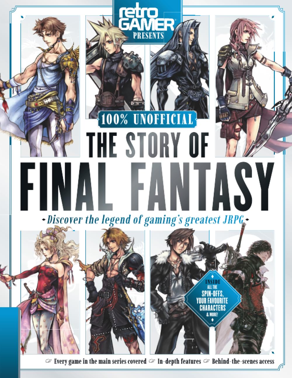 The Story of Final Fantasy: From Pixelated Beginnings to Global Phenomenon: The Complete History (133 pages)