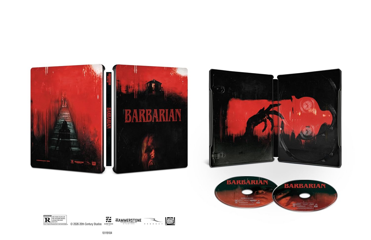 Barbarian - (4K UHD/BD Combo + Digital + Steelbook)