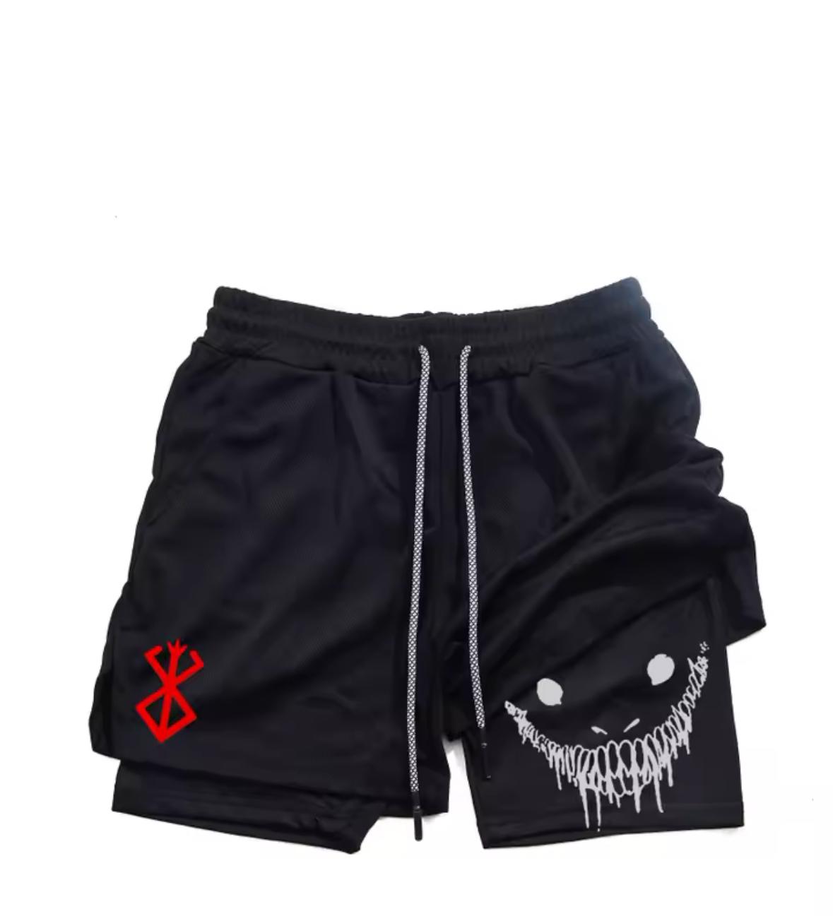 Anime Berserk Sport Short Black