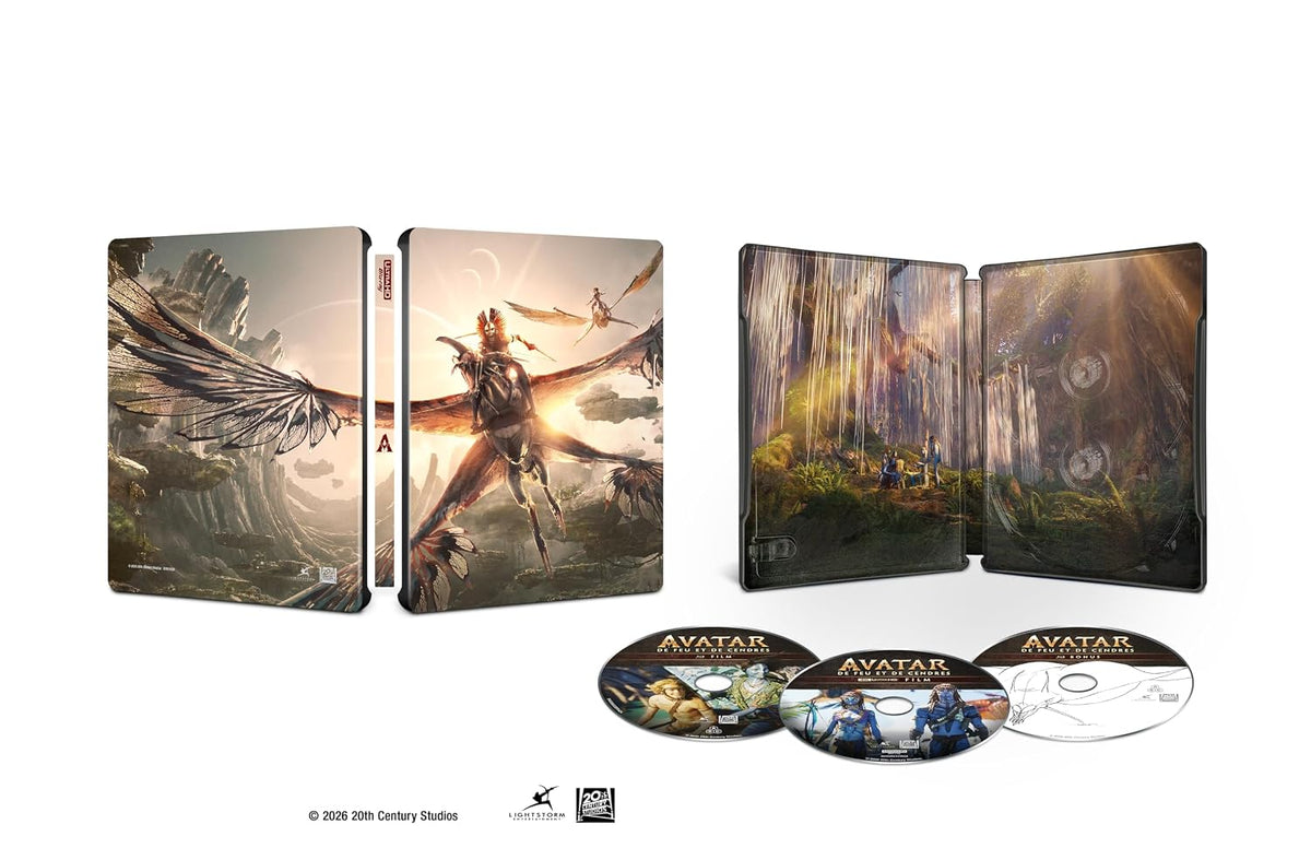 Avatar: Fire and Ash - Steelbook - Combo (UHD 4K + BD BONUS)