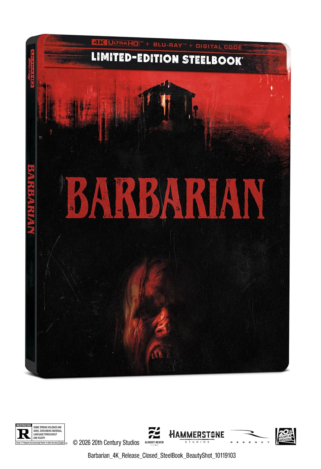 Barbarian - (4K UHD/BD Combo + Digital + Steelbook)