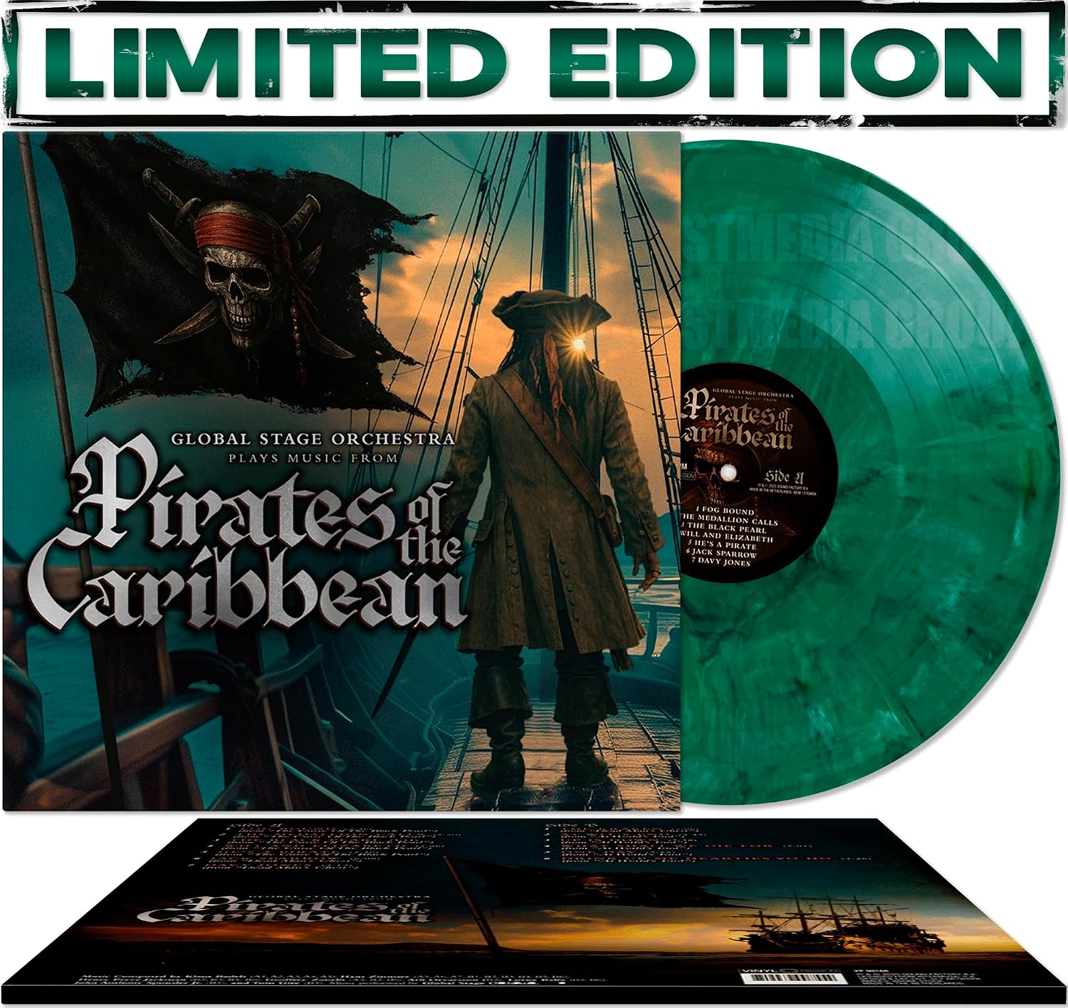 Pirates Of The Caribbean - Limited Colored Edition Soundtrack Vinyl
