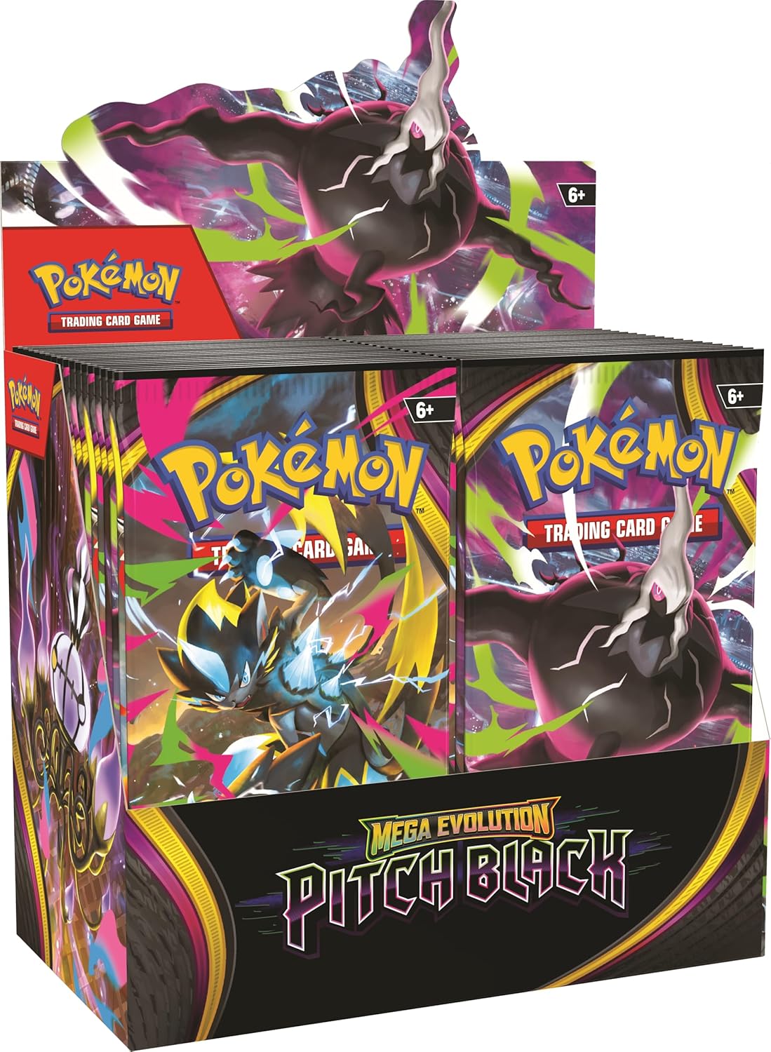 Pokemon TCG: Mega Evolution Pitch Black Booster Card (Full Box) English