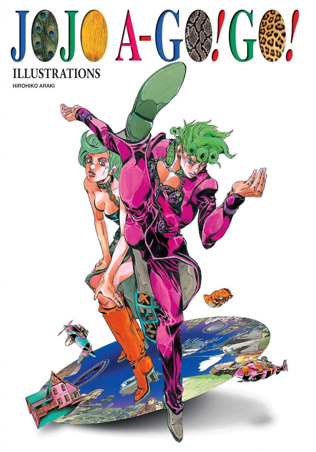 The Art book JoJo A-Go!Go! Collects Exclusive Illustrations (144 pages)
