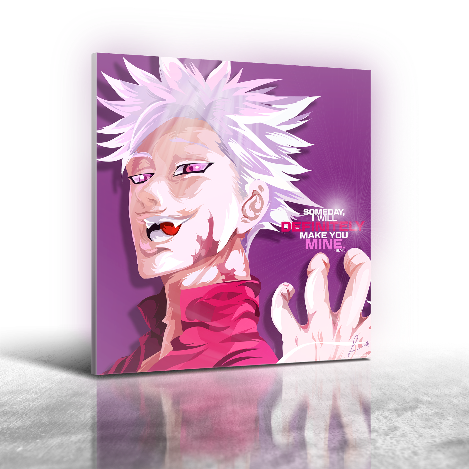 Anime Seven Deadly Sins - Ban Frameless Art Painting (30x30cm)