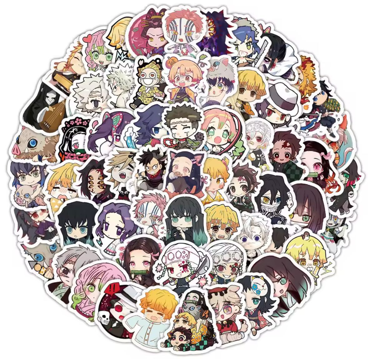 Anime Demon Slayer Stickers (60pcs)