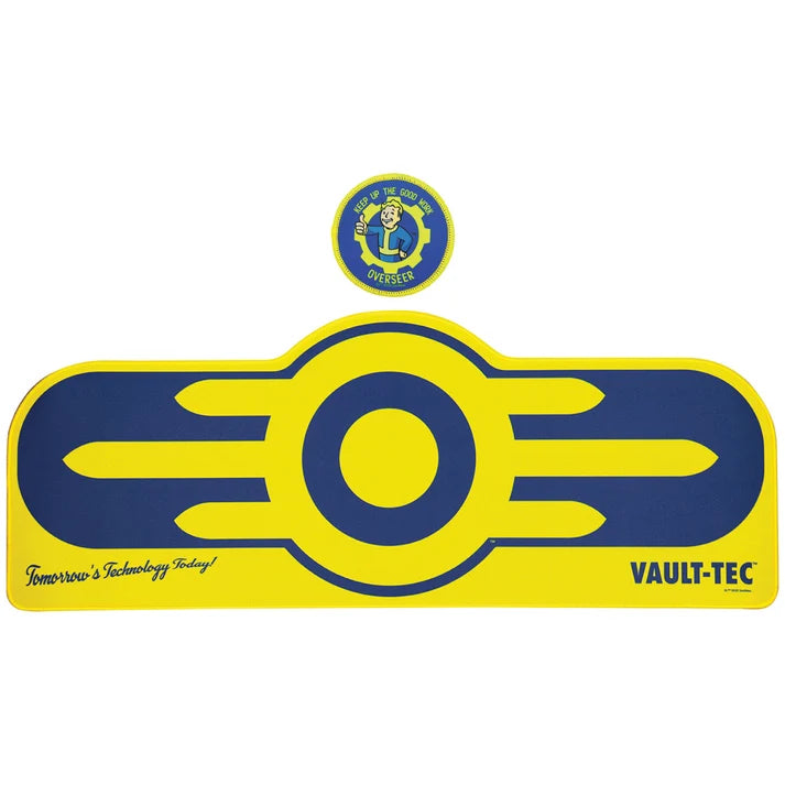 Official Fallout Vault-Tec Desk Pad and Coaster Set XL