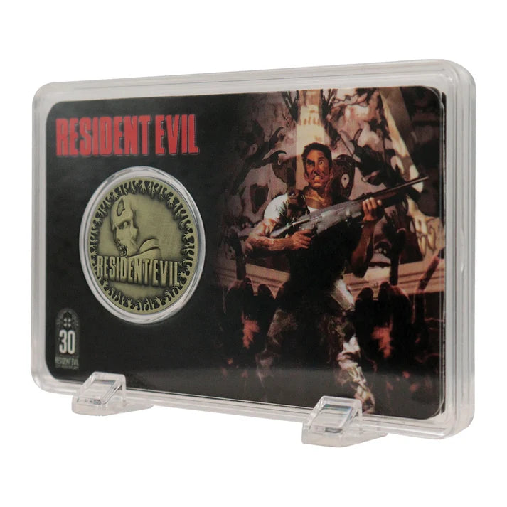 Official Resident Evil – 30th Anniversary Presentation Coin - Antique Brass Edition