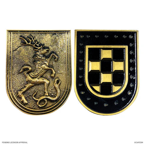 Official Resident Evil 4 Salazar Family Insignia Medallion - Limited to 2,005