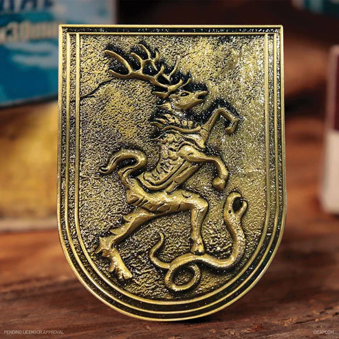 Official Resident Evil 4 Salazar Family Insignia Medallion - Limited to 2,005