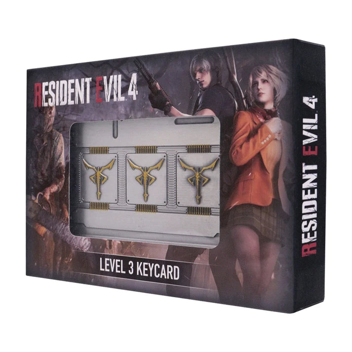 Official Resident Evil 4 - Level 3 Limited Edition Keycard - Limited to 5,000