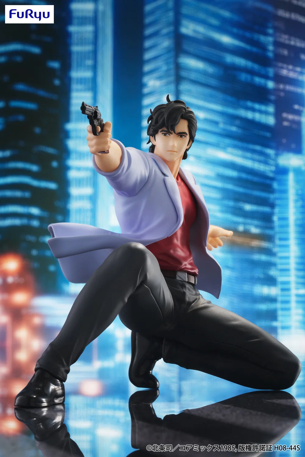Anime City Hunter Noodle Stopper - Ryo Saeba Figure (19cm)