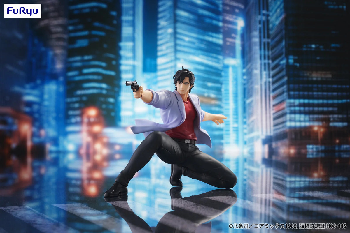Anime City Hunter Noodle Stopper - Ryo Saeba Figure (19cm)