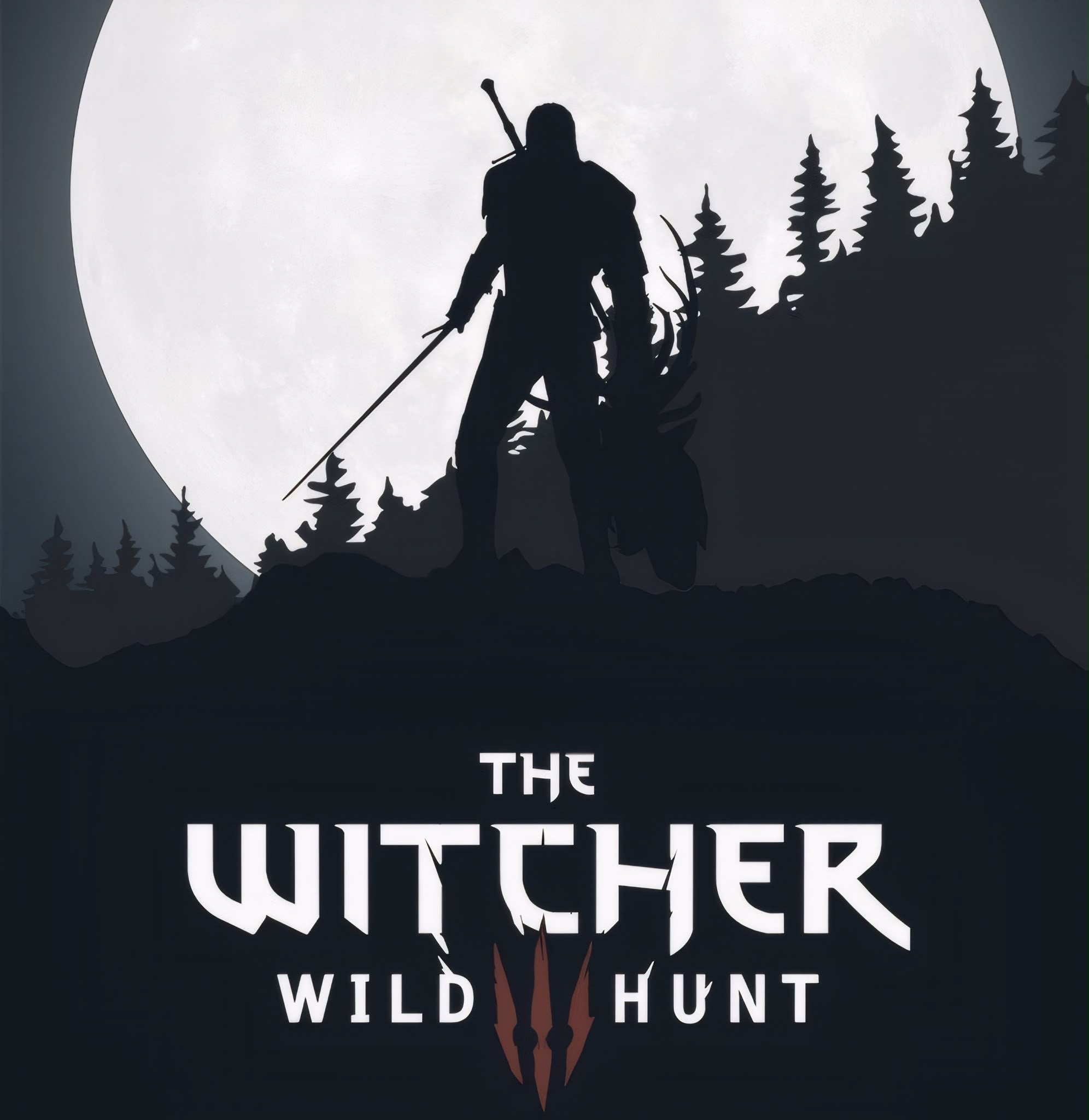 The Witcher 3 Wild Hunt Frameless Art Painting on Acrylic Sheet (30x30cm)