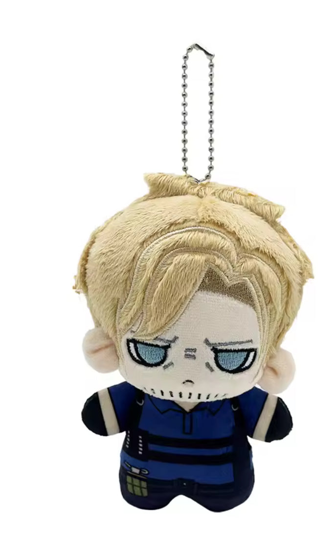 Resident Evil Leon Plush Toy Keychain