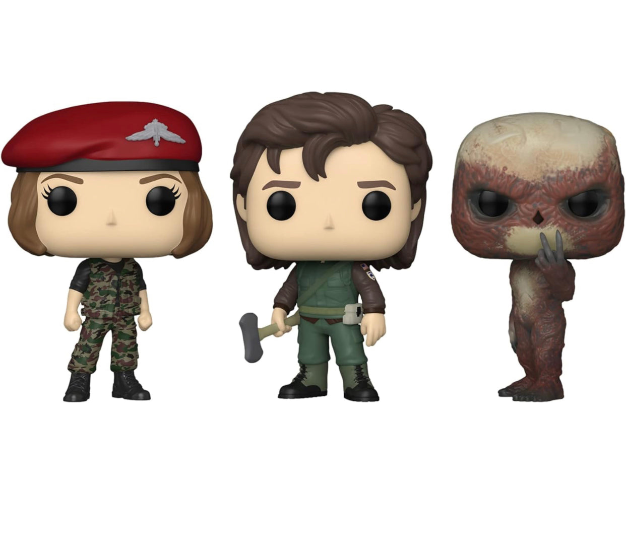 Funko POP! TV: Stranger Things - Robin, Steve & Vecna Special Edition pack of 3