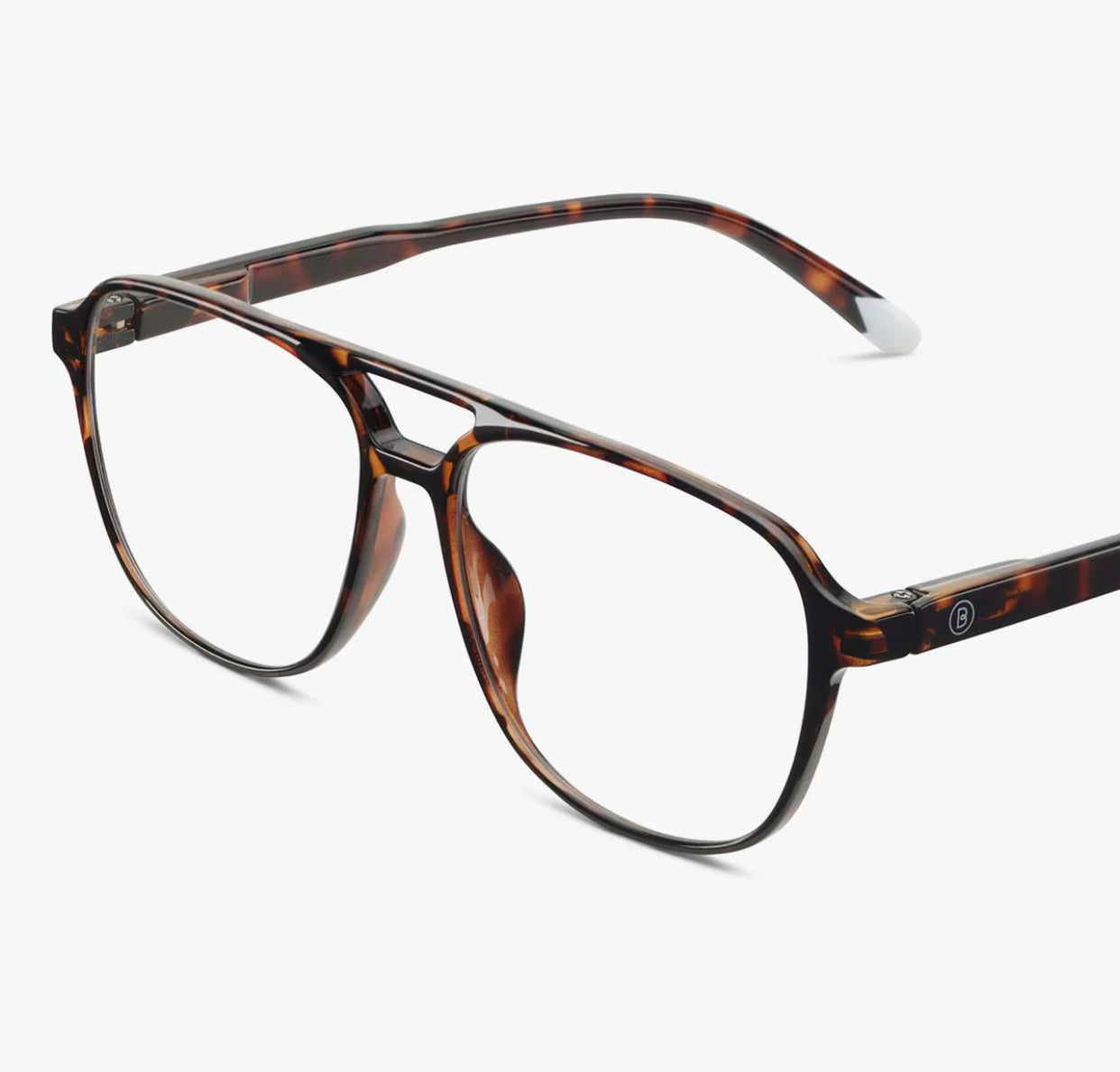 Barner Screen Glasses Brad Glossy: Tortoise