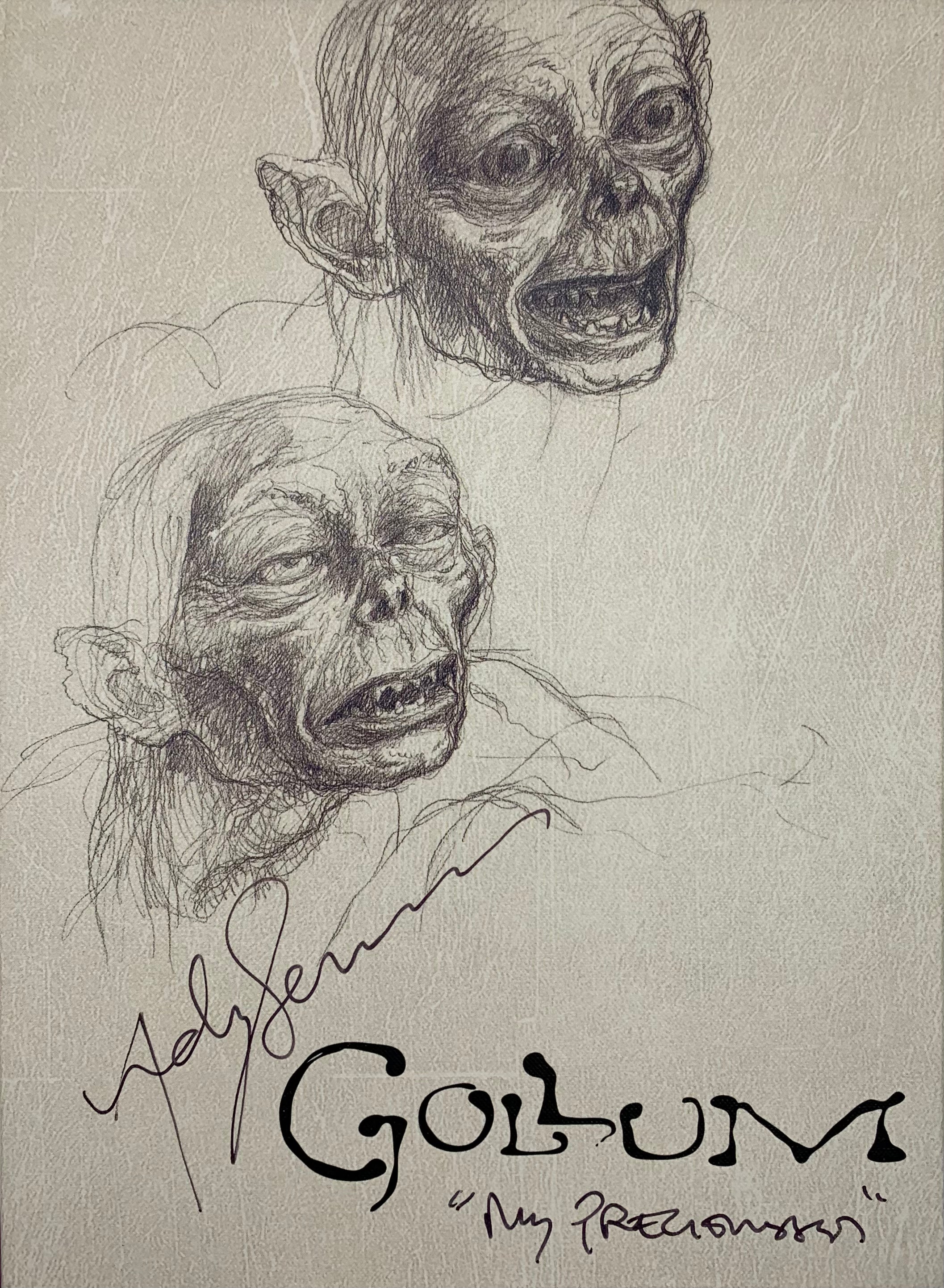 The Gollum Smeagol Creation DVD - Movies (Second Hand) - Signed by Gollum voice actor