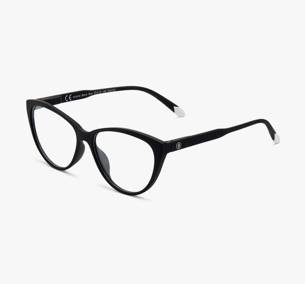 Barner Screen Glasses Astoria: Black Noir