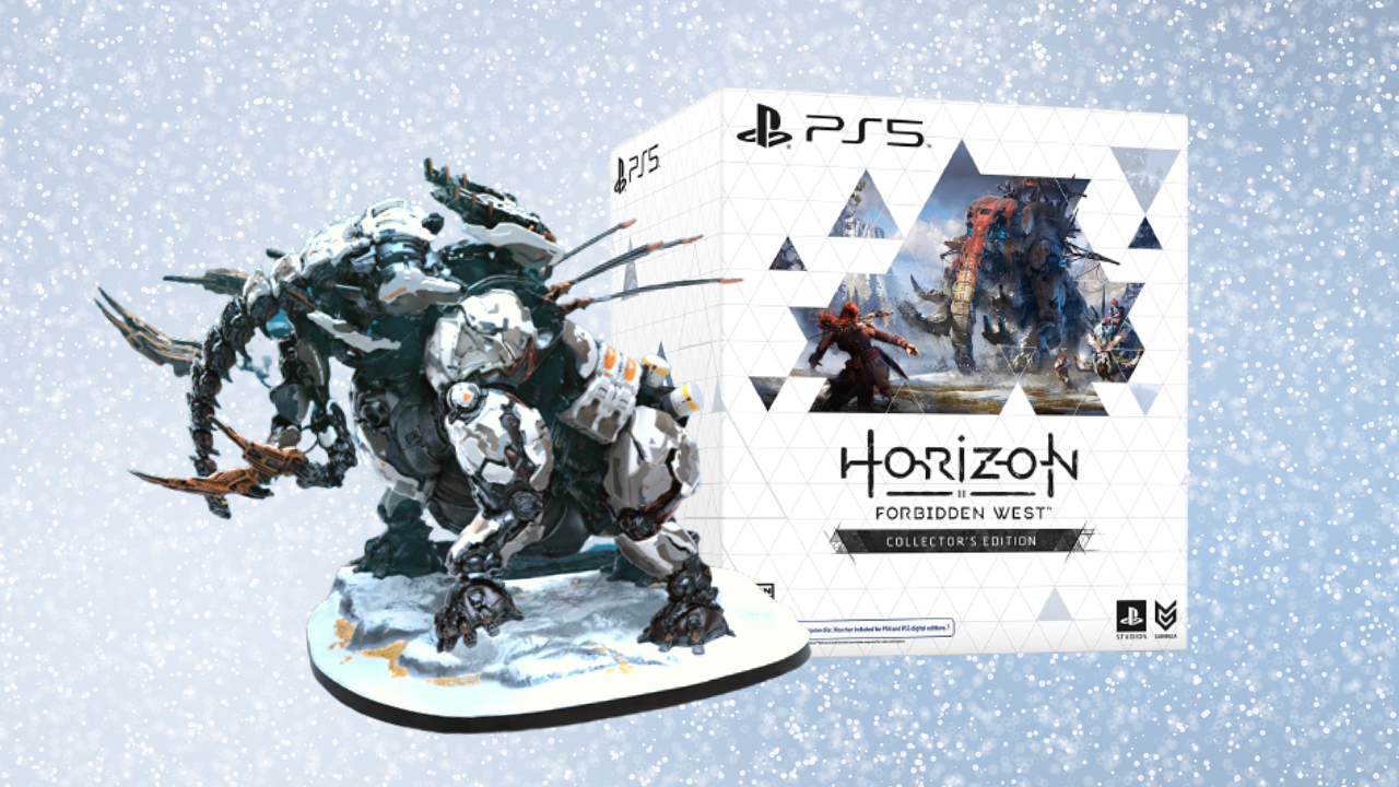 Horizon Forbidden West Tremortusk & Aloy Figure