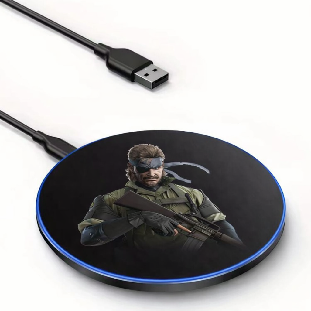 Metal Gear Solid: Snake 20W Fast Wireless Charging Pad