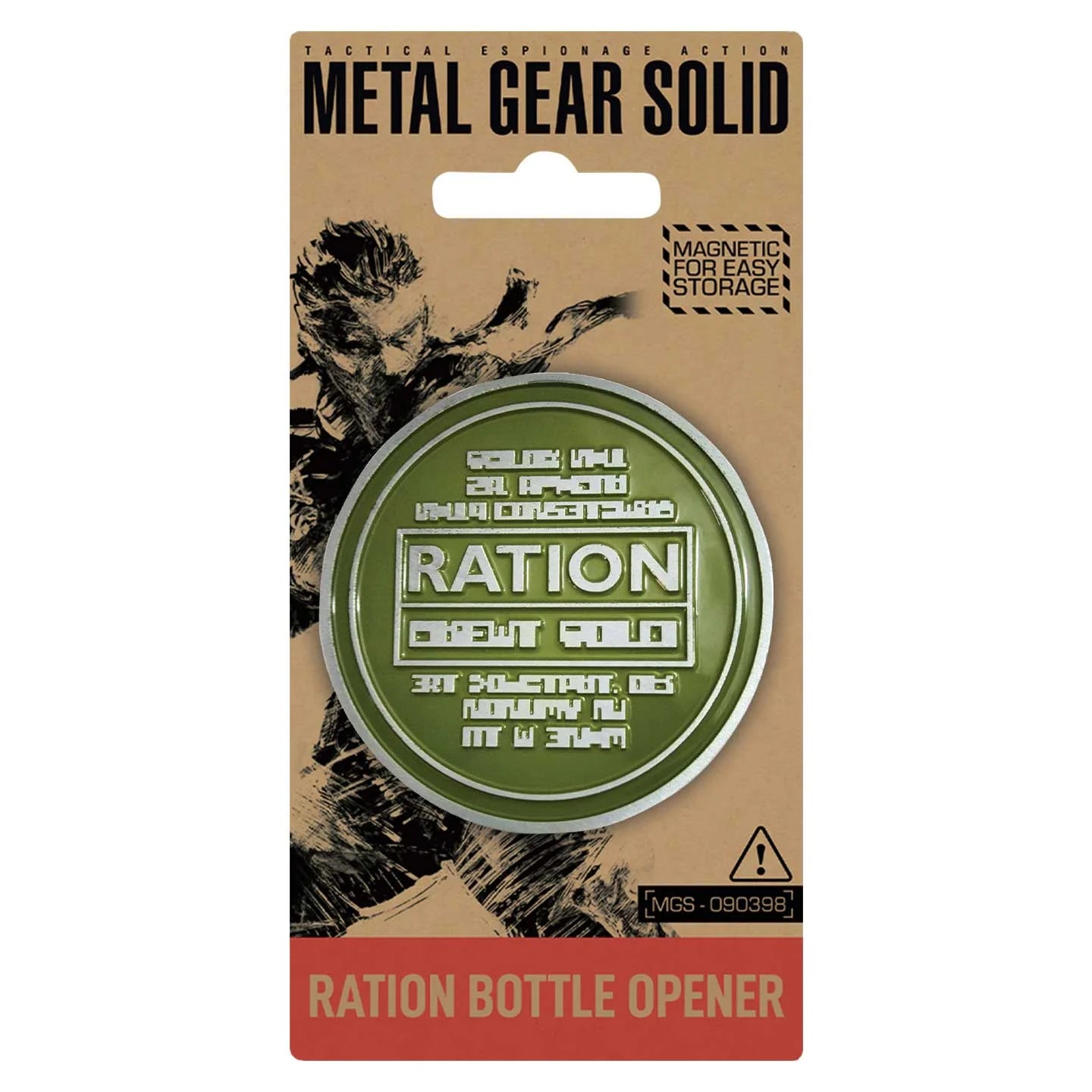 Official Metal Gear Solid Ration Bottle Opener